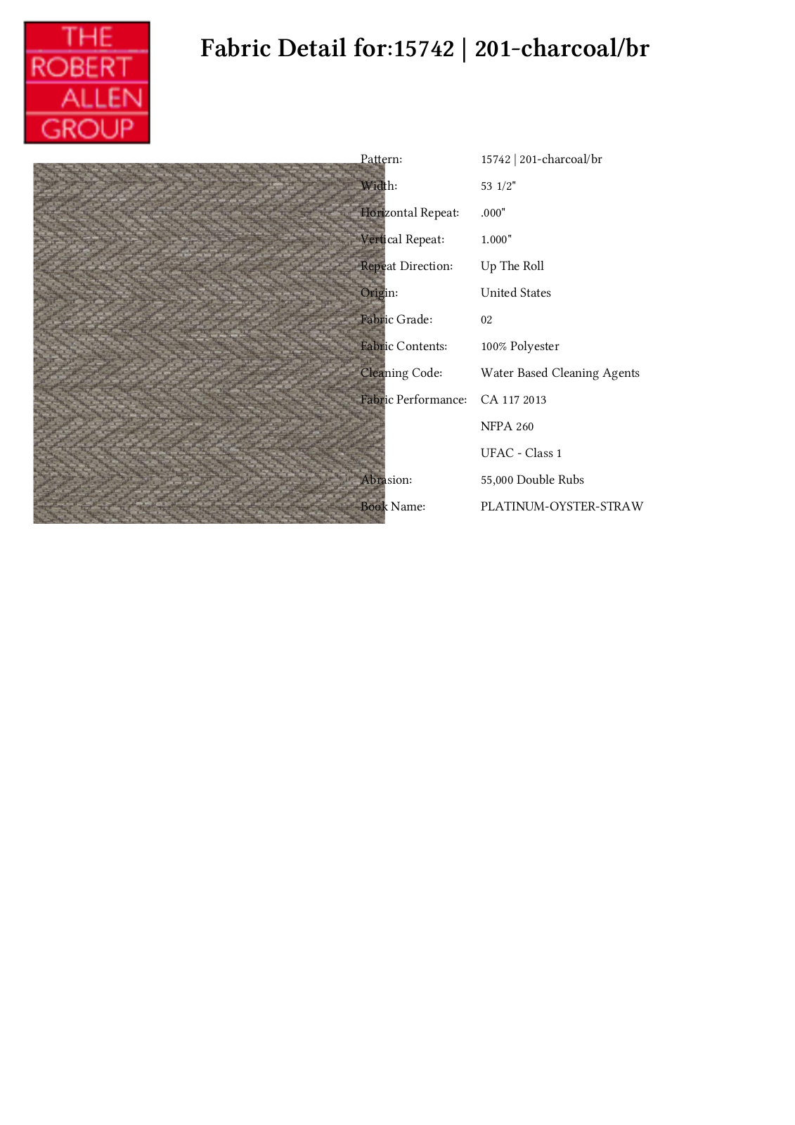 Duralee CRAL5195 Specifications - ManualMachine.com