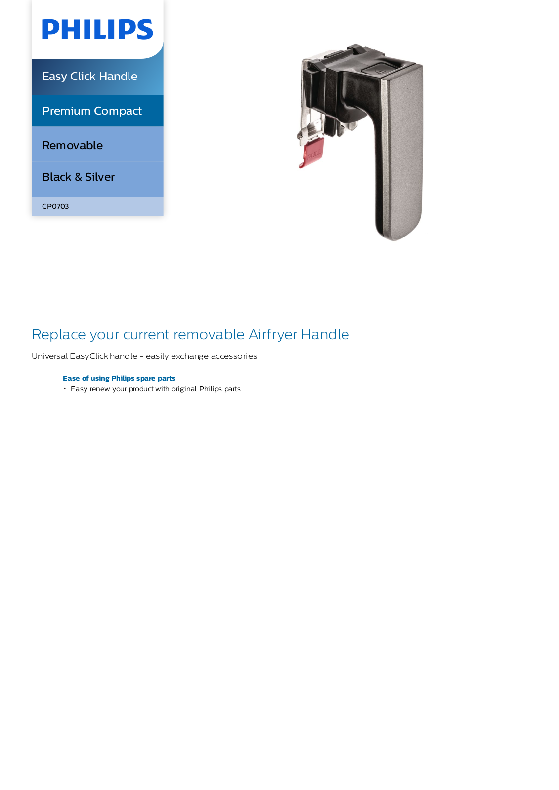 Philips CP0703/01 leaflet - ManualMachine.com
