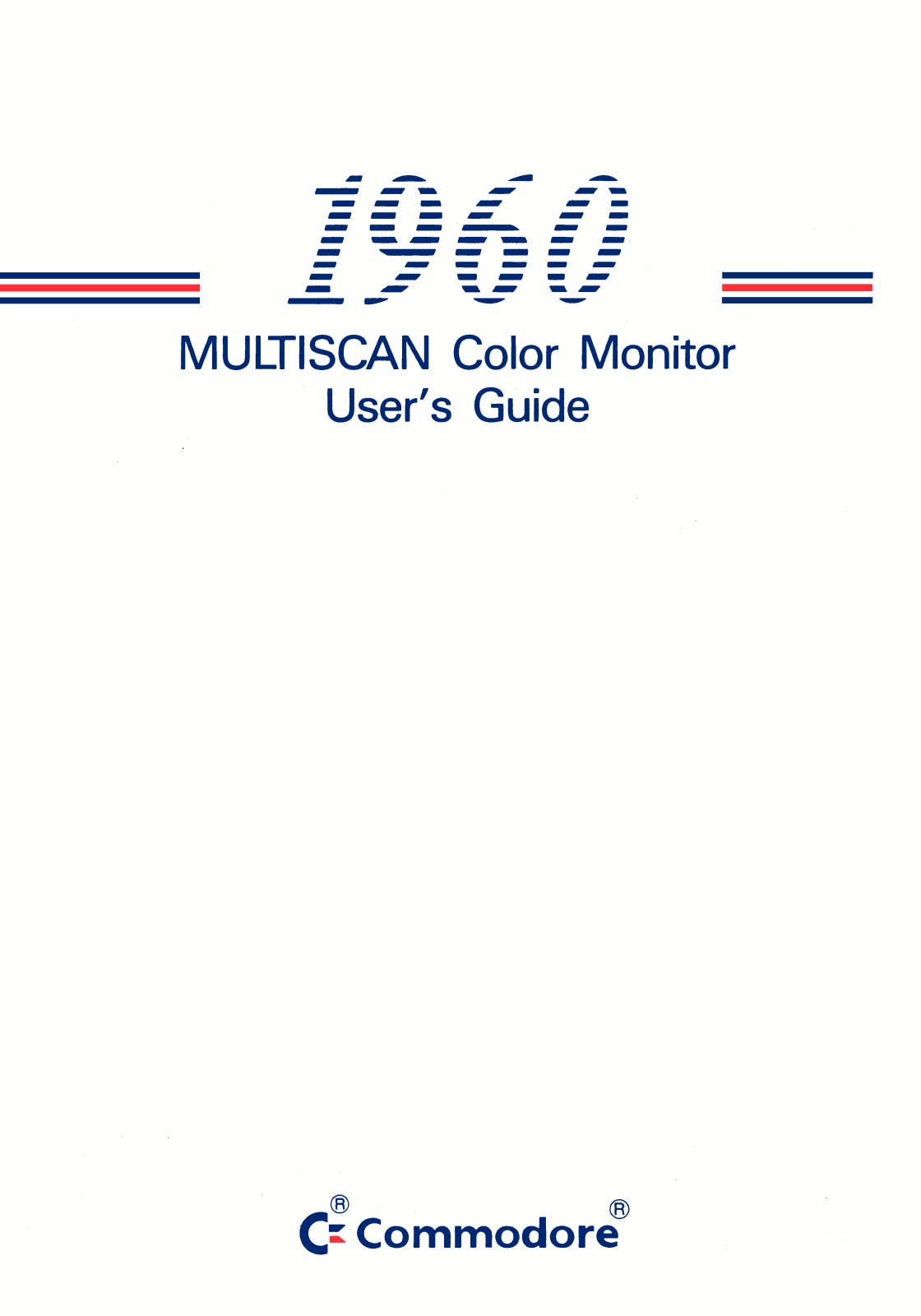 Commodore 1960 a - ManualMachine.com