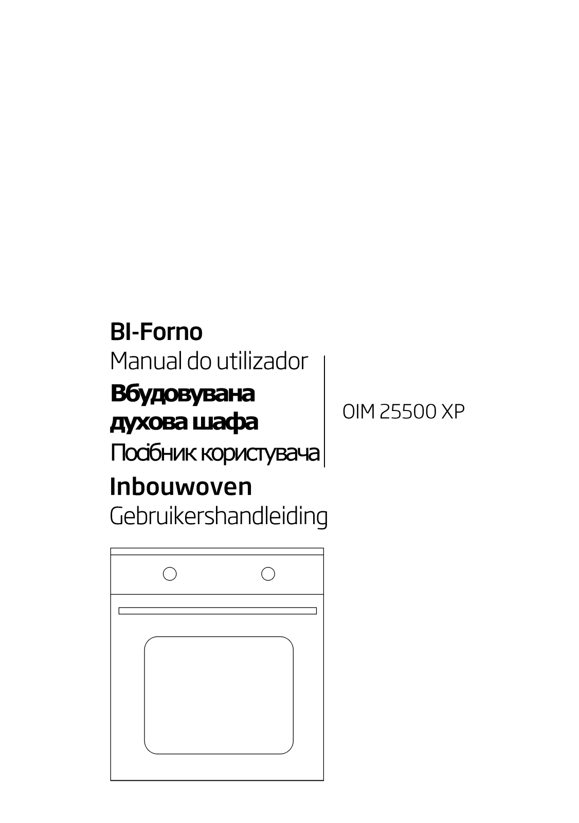 Beko OIM25500XP User manual