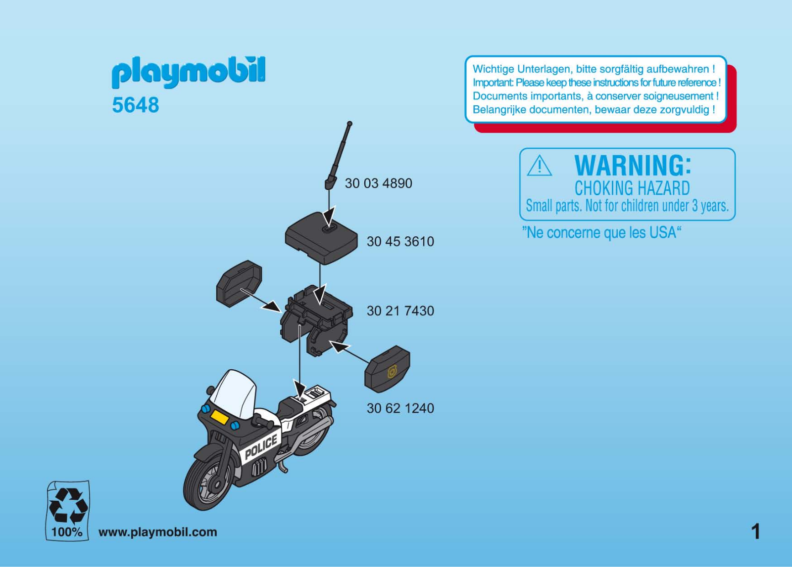 Playmobil 5648 Instructions