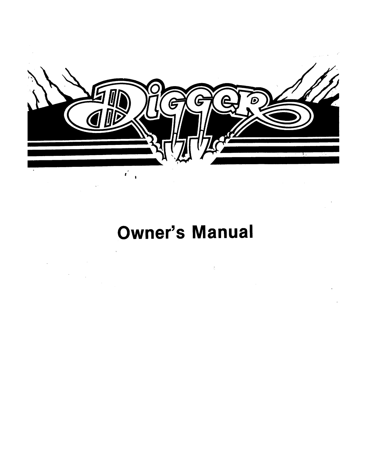 Sega Digger User Guide