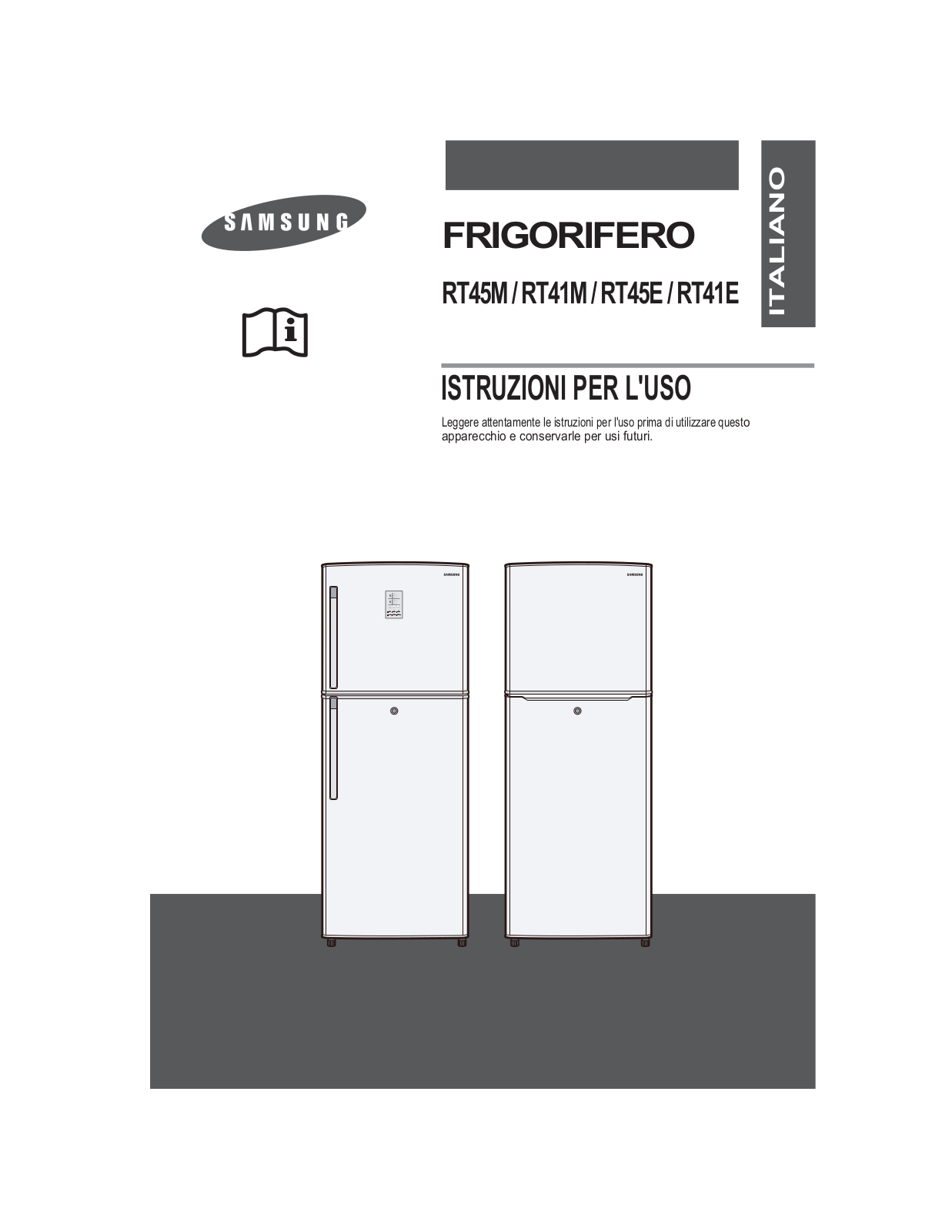 Samsung RT44MAMS, RT45EASM, RT44MBSW, RT41MBSW User Manual