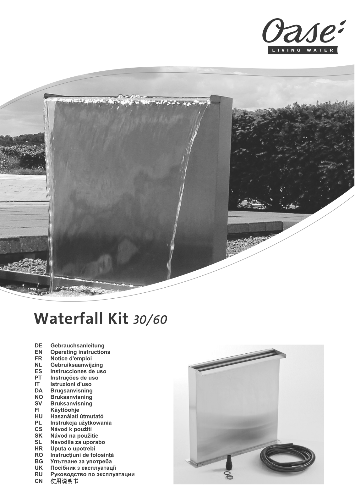 OASE Kit 30, Kit 60 operation manual