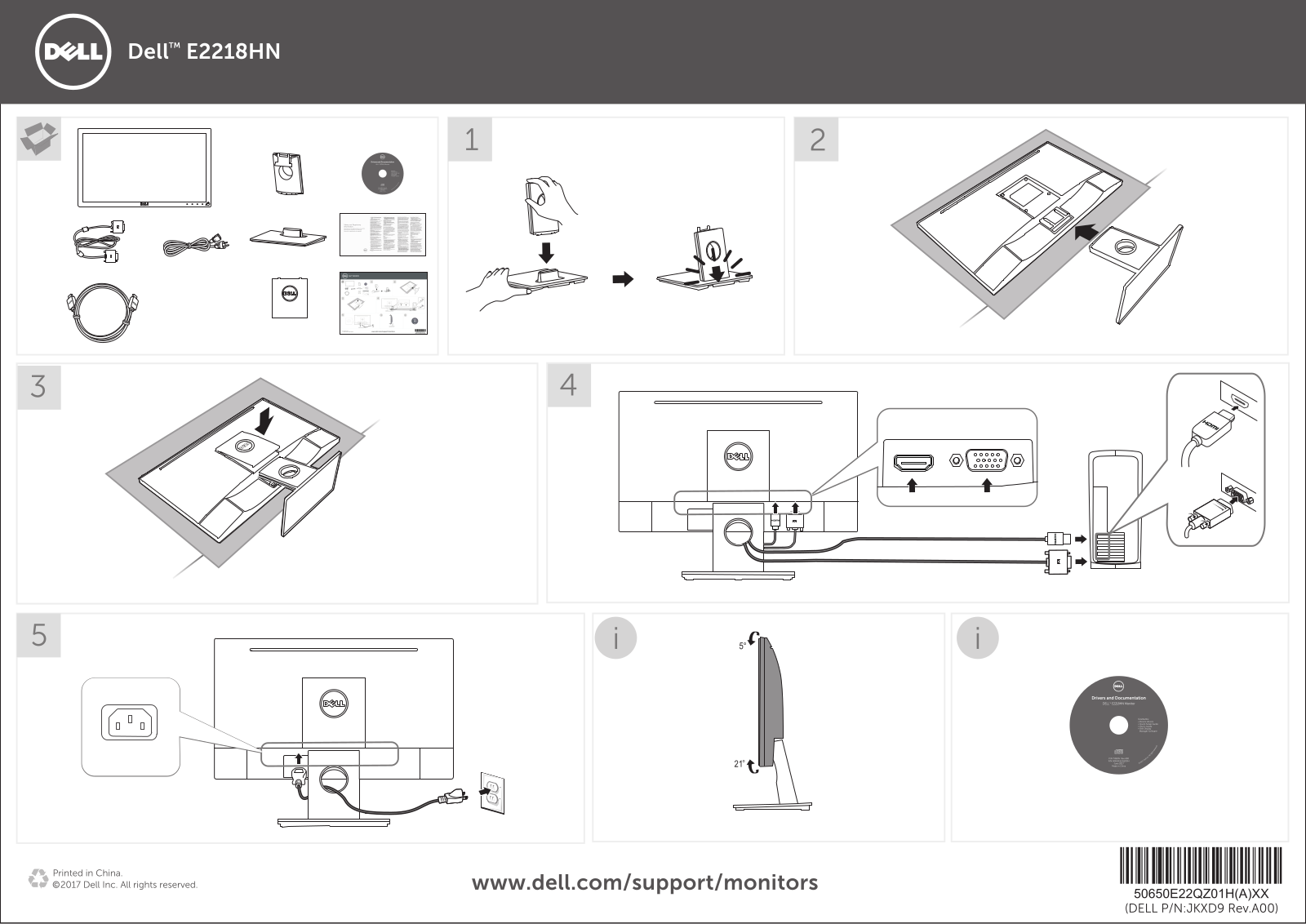 Dell E2218HN User Manual