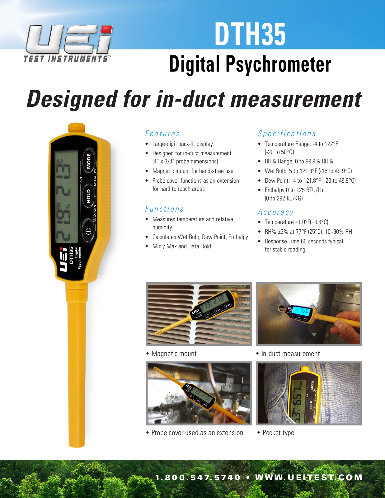 Universal Enterprise DTH35 User Manual