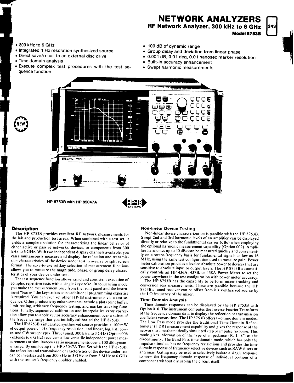 HP 8753b schematic