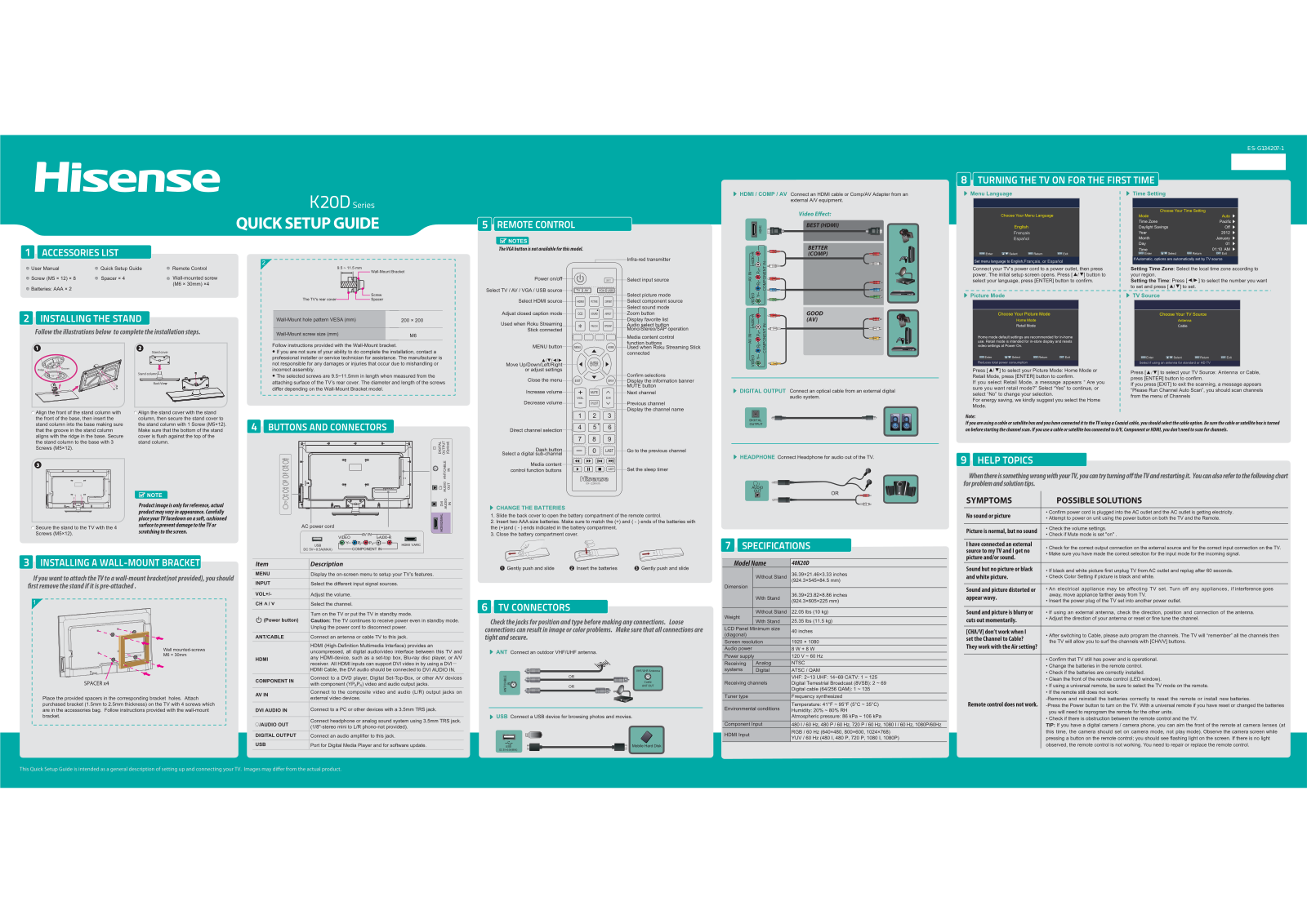 Hisense Electric LCDD0036 User Manual