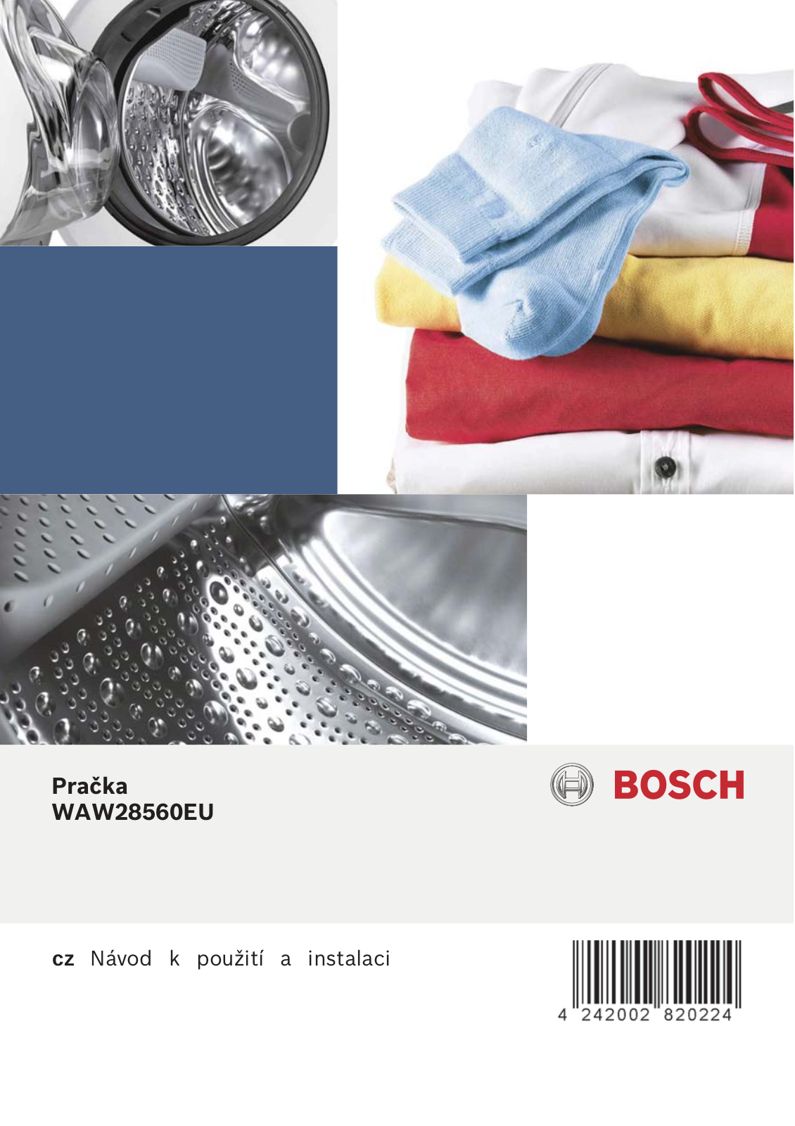 Bosch WAW28560EU User Manual