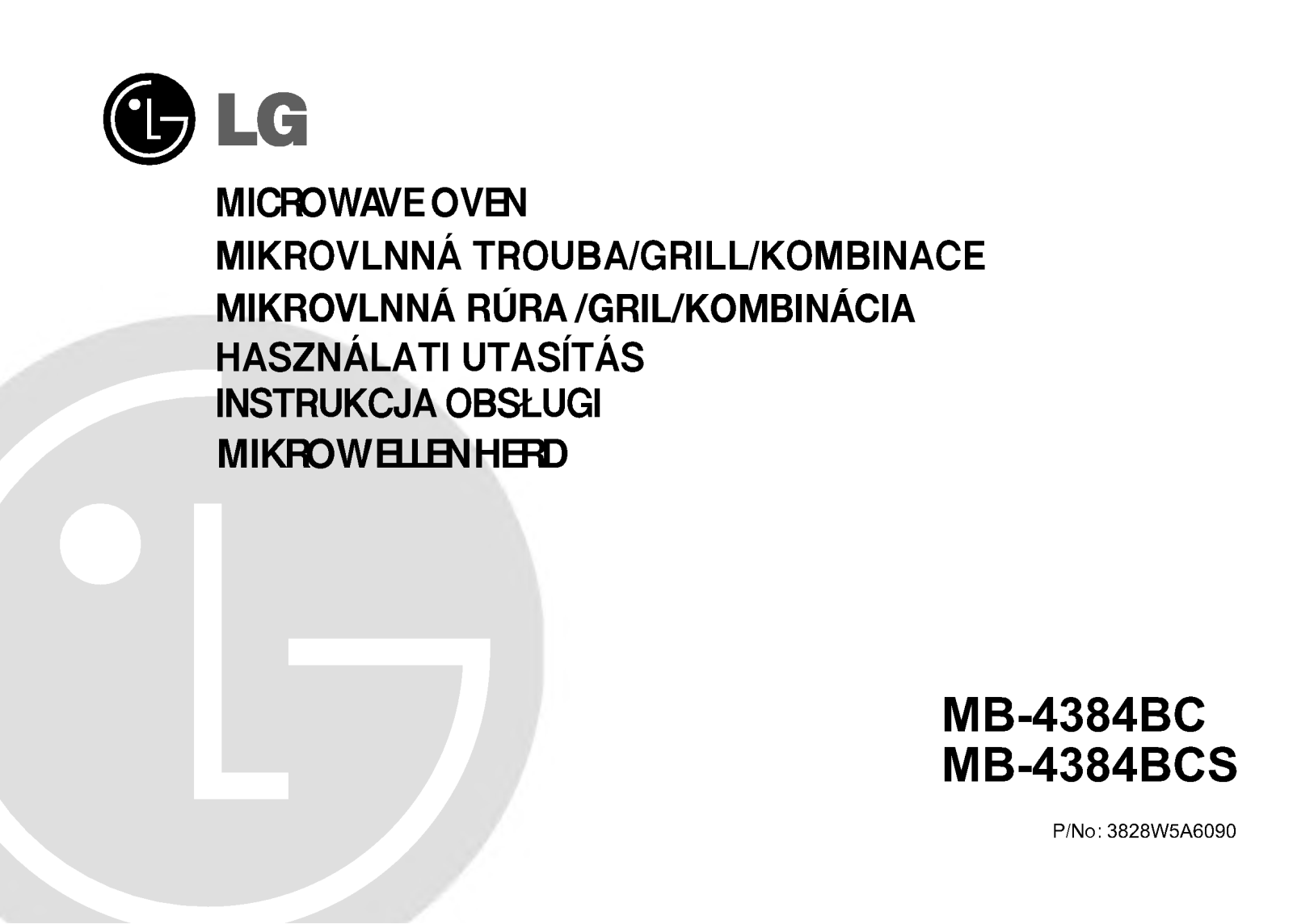 Lg MB-4384BC, MB-4384BCS User Manual