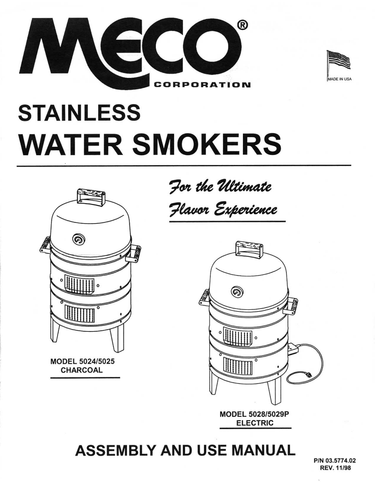 Meco 5025, 5024 User Manual