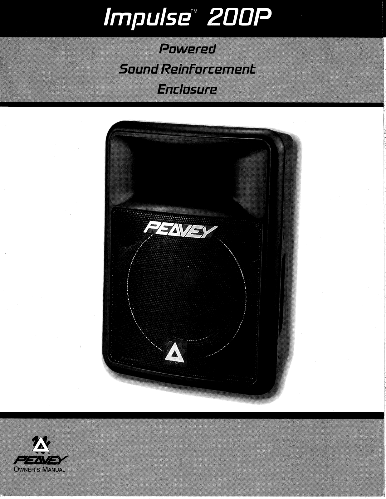 Peavey IMPULSE 200P Operating Manual