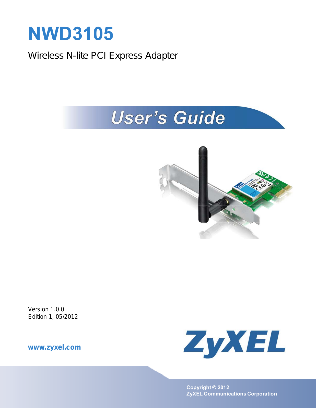 ZyXEL NWD3105 User Manual