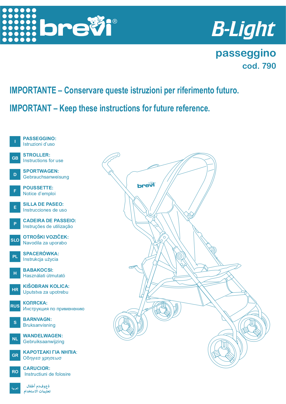 Brevi B.Light User Manual