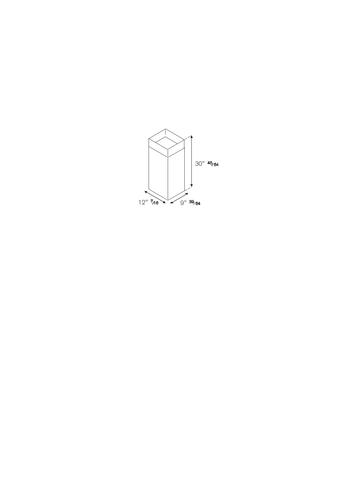 Bertazzoni BER10338 Dimensions - ManualMachine.com