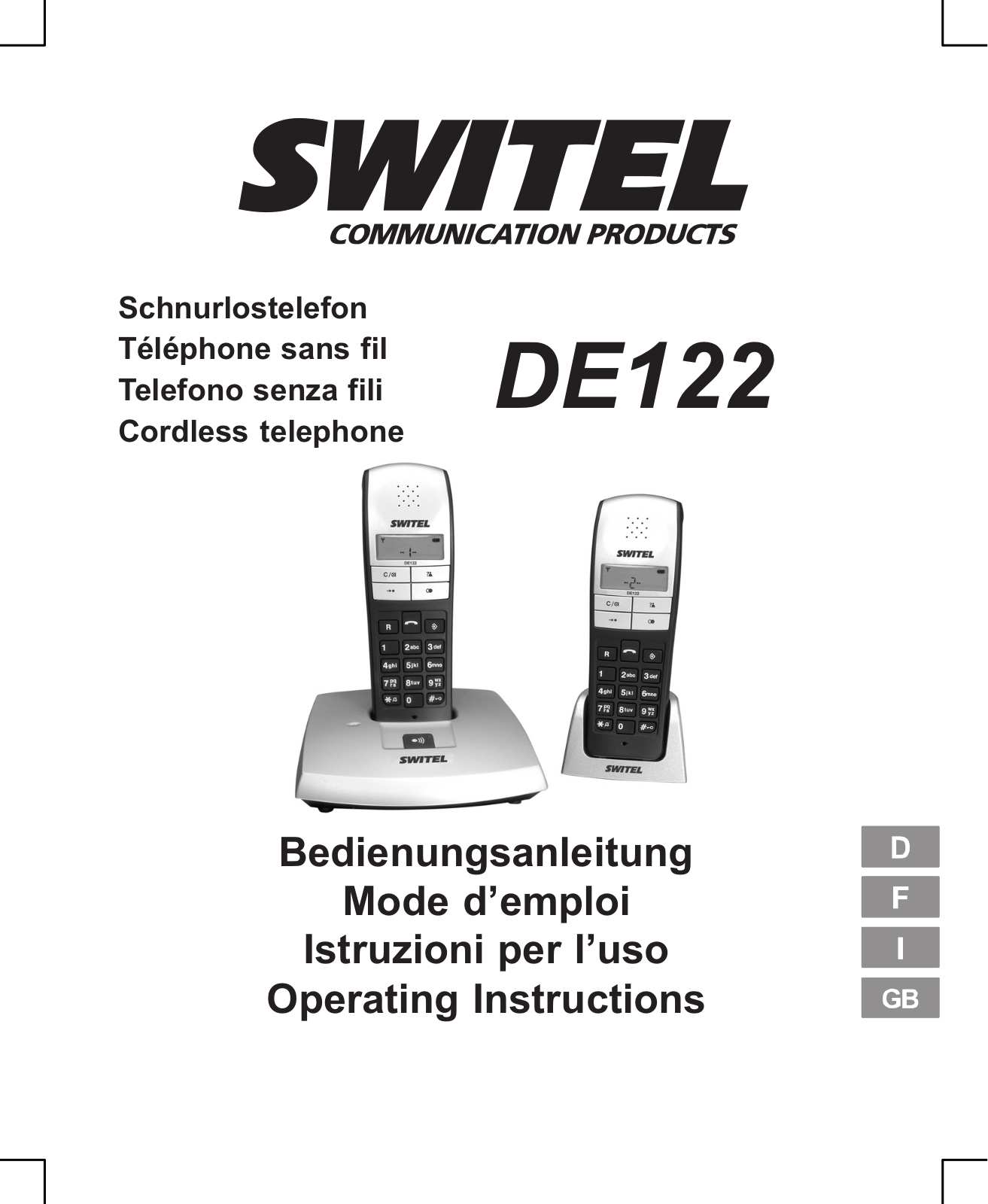 switel DE122 Operating Instructions Manual - ManualMachine.com