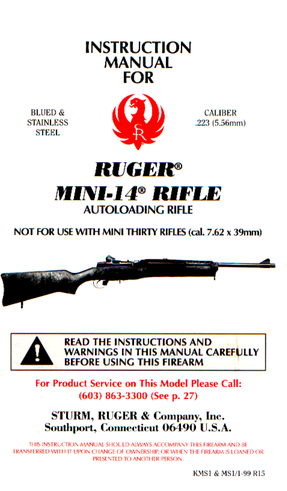 ruger mini14 User Guide