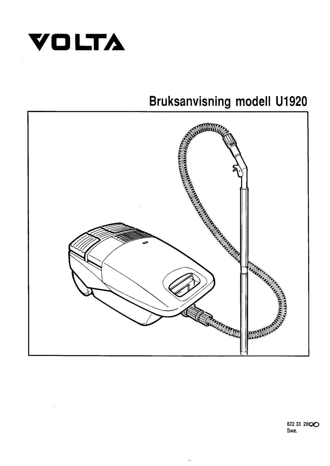 Volta U1920 User Manual