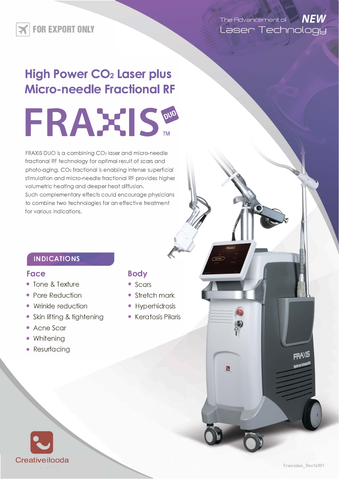 ilooda Fraxis Duo Product information