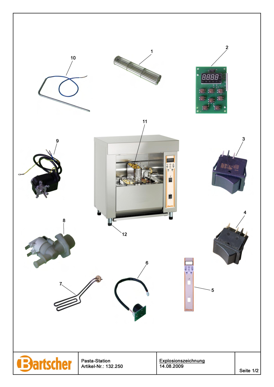 Bartscher 132250 User Manual