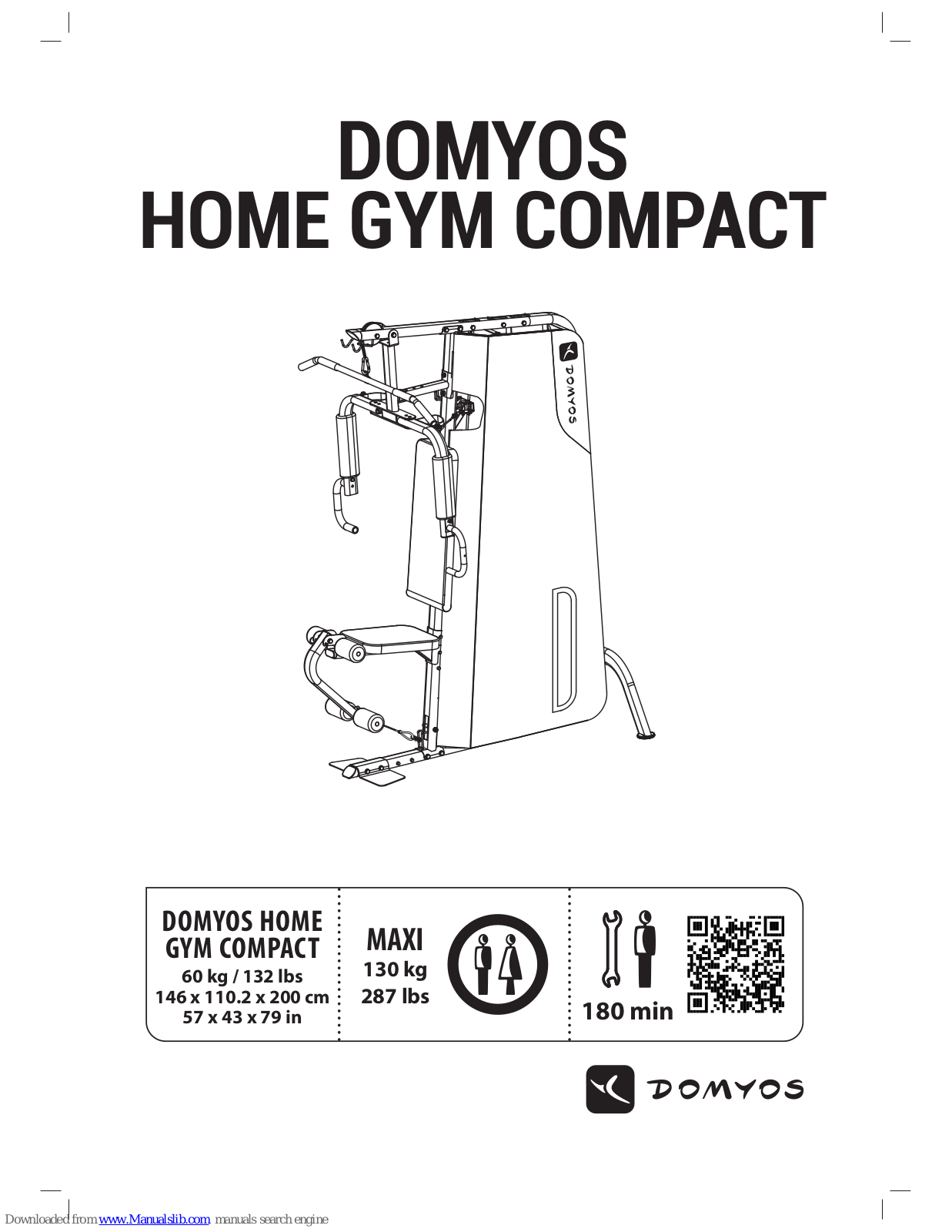 Domyos Home Gym Compact User Manual