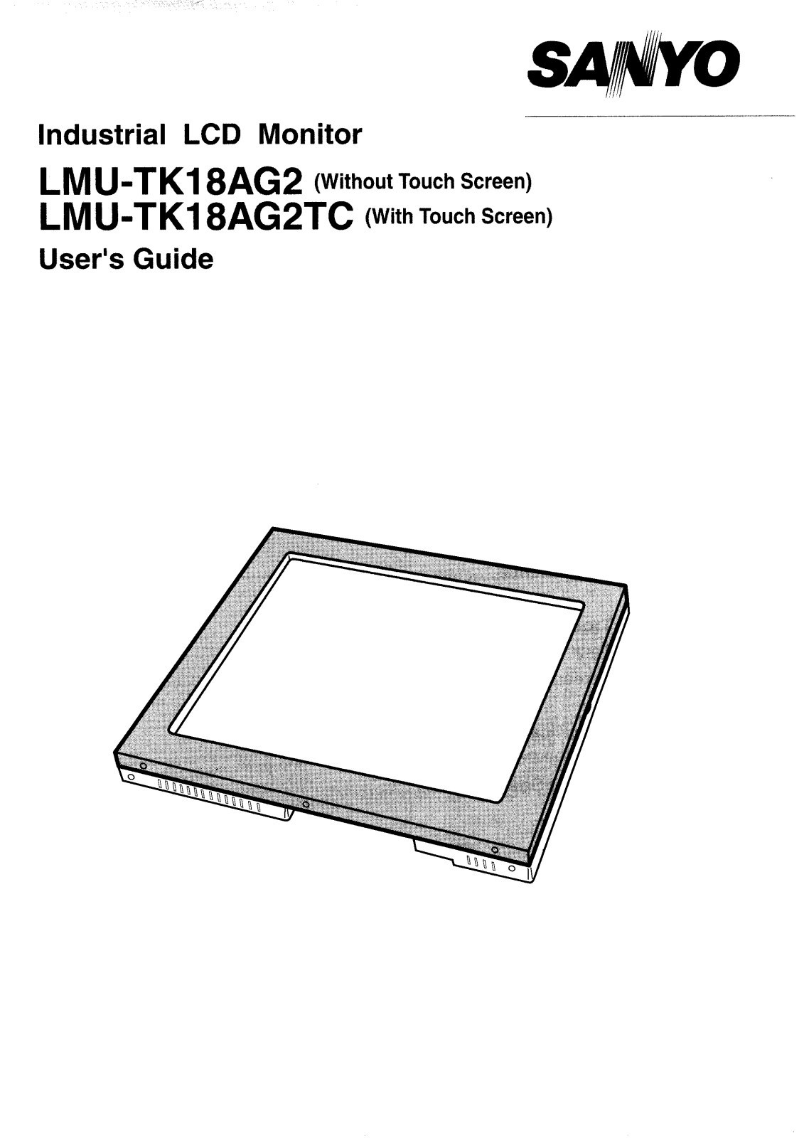 Sanyo LMU-TK18AG2 Instruction Manual