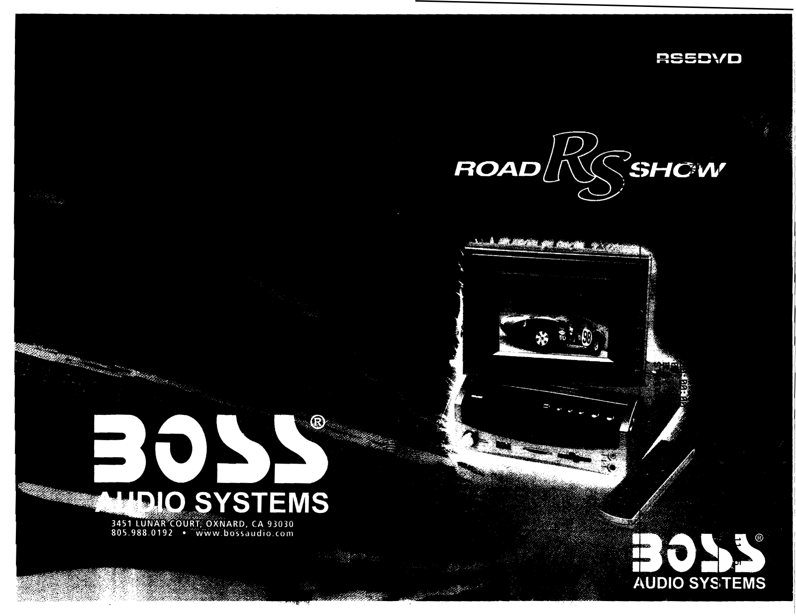 BOSS RS5DVD User Manual