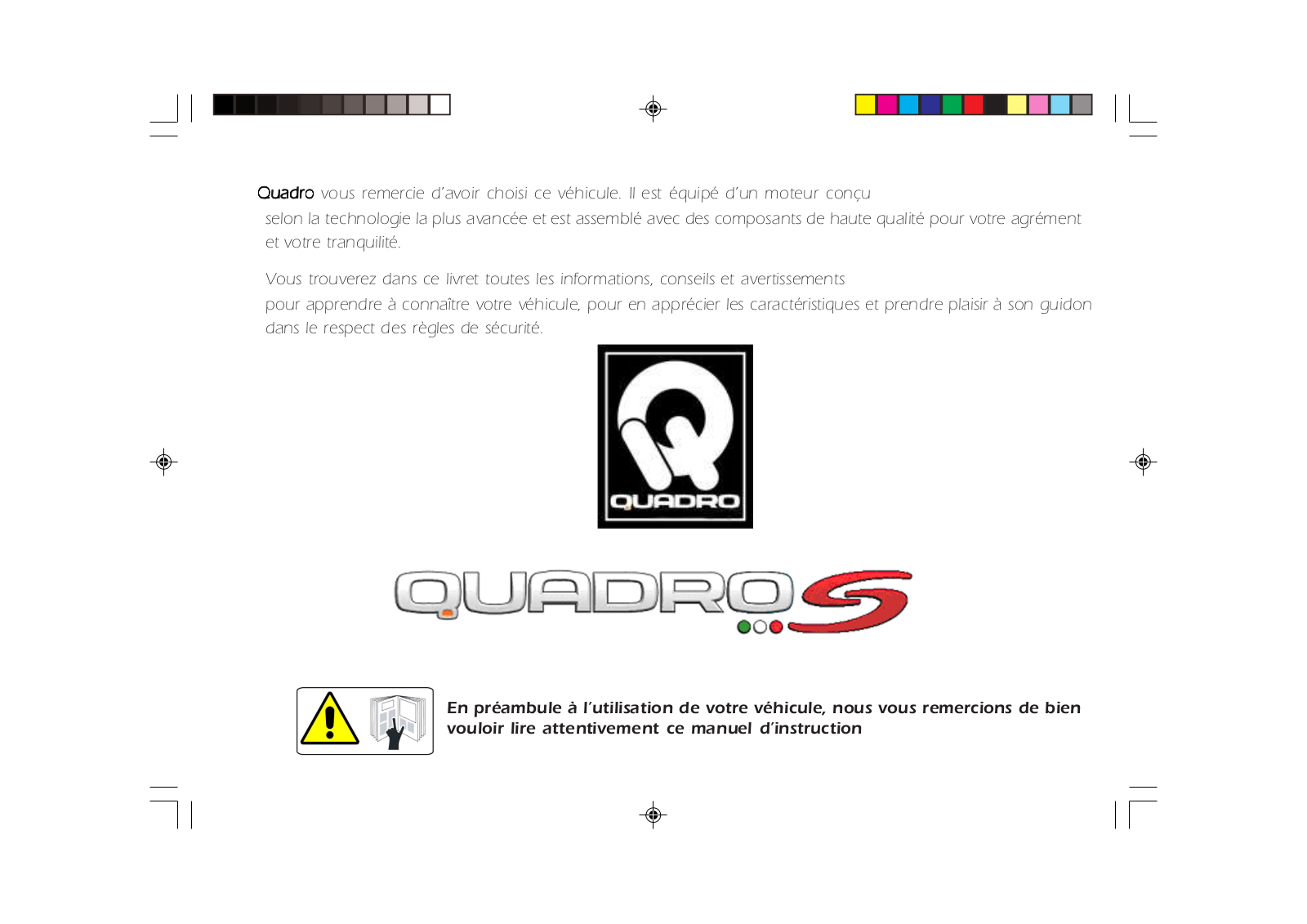 QUADRO 350D User Manual