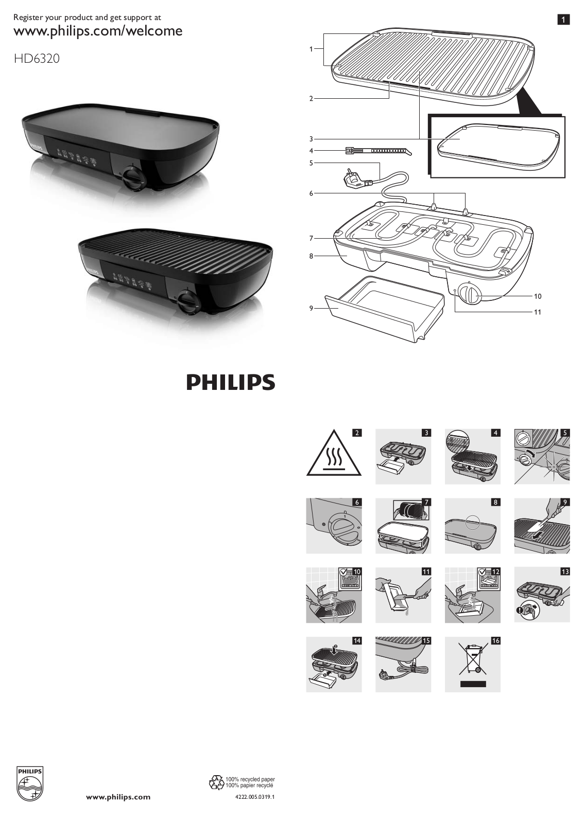 Philips HD-6320 User Manual