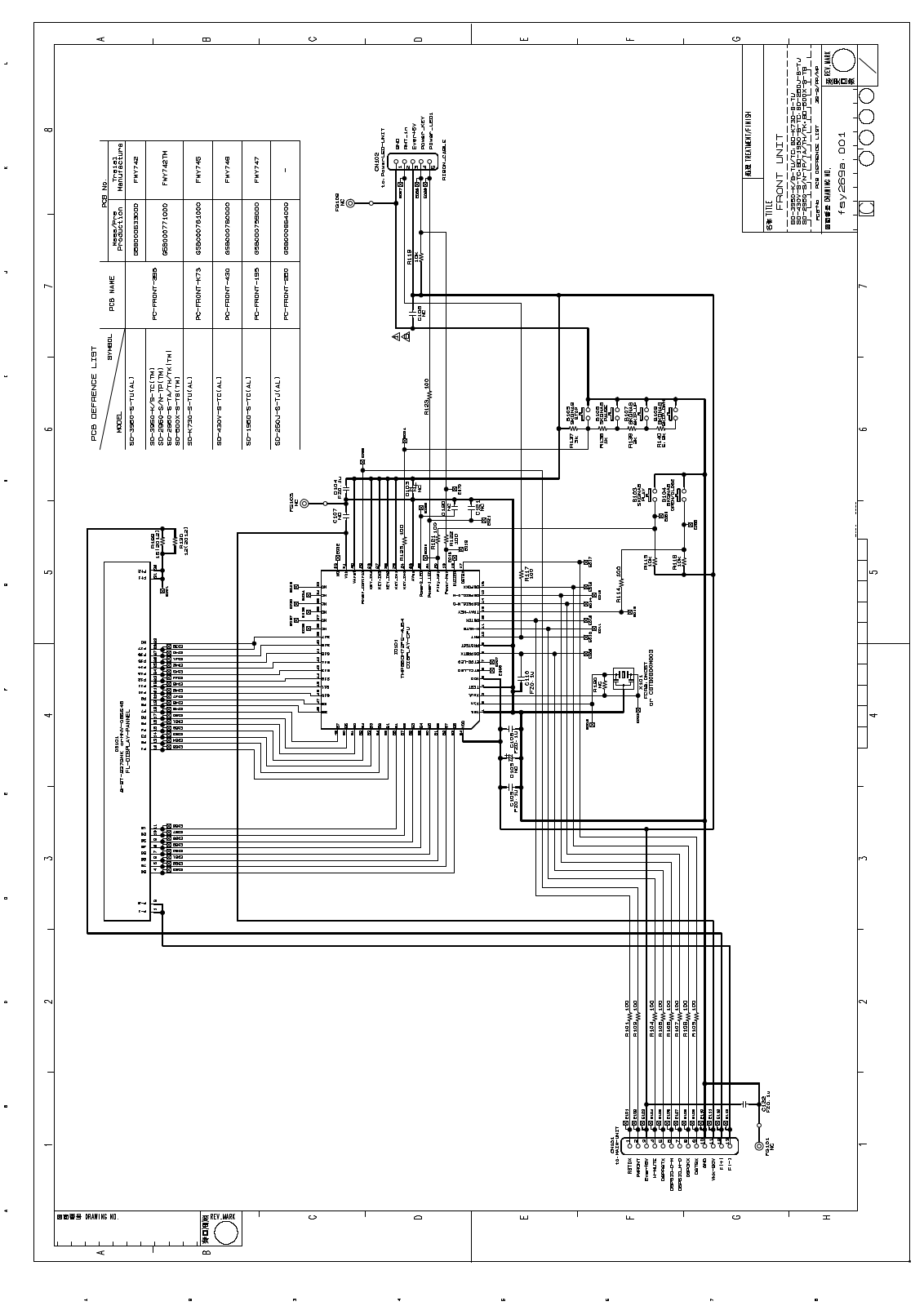 Toshiba SD-3950, SD-K730, SD-430V, SD-1950, SD-250 Schematic - ManualMachine.com