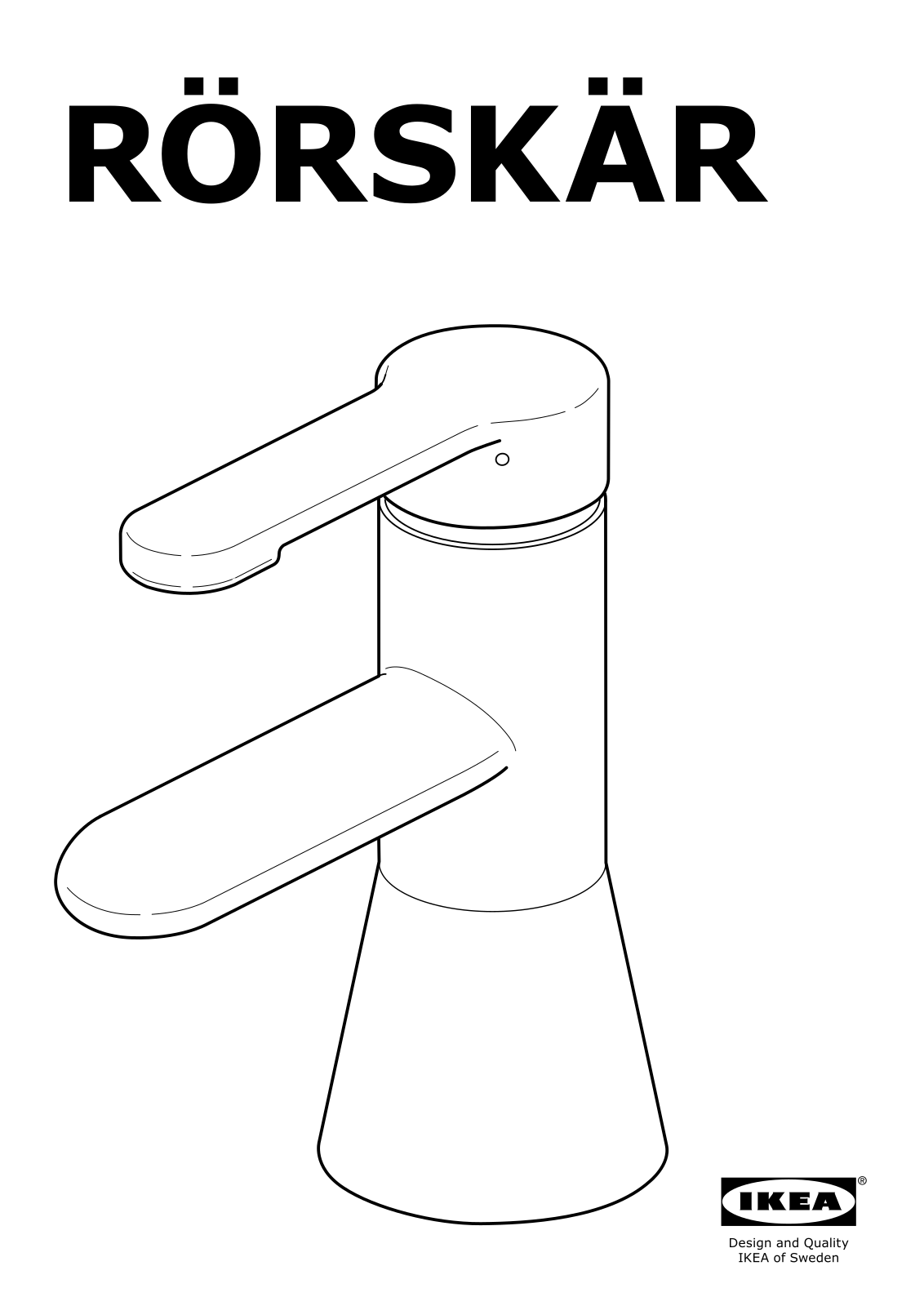 IKEA RORSKAR User Manual