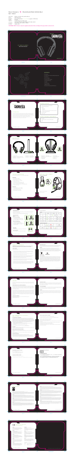 Razer RC30004701 Users Manual