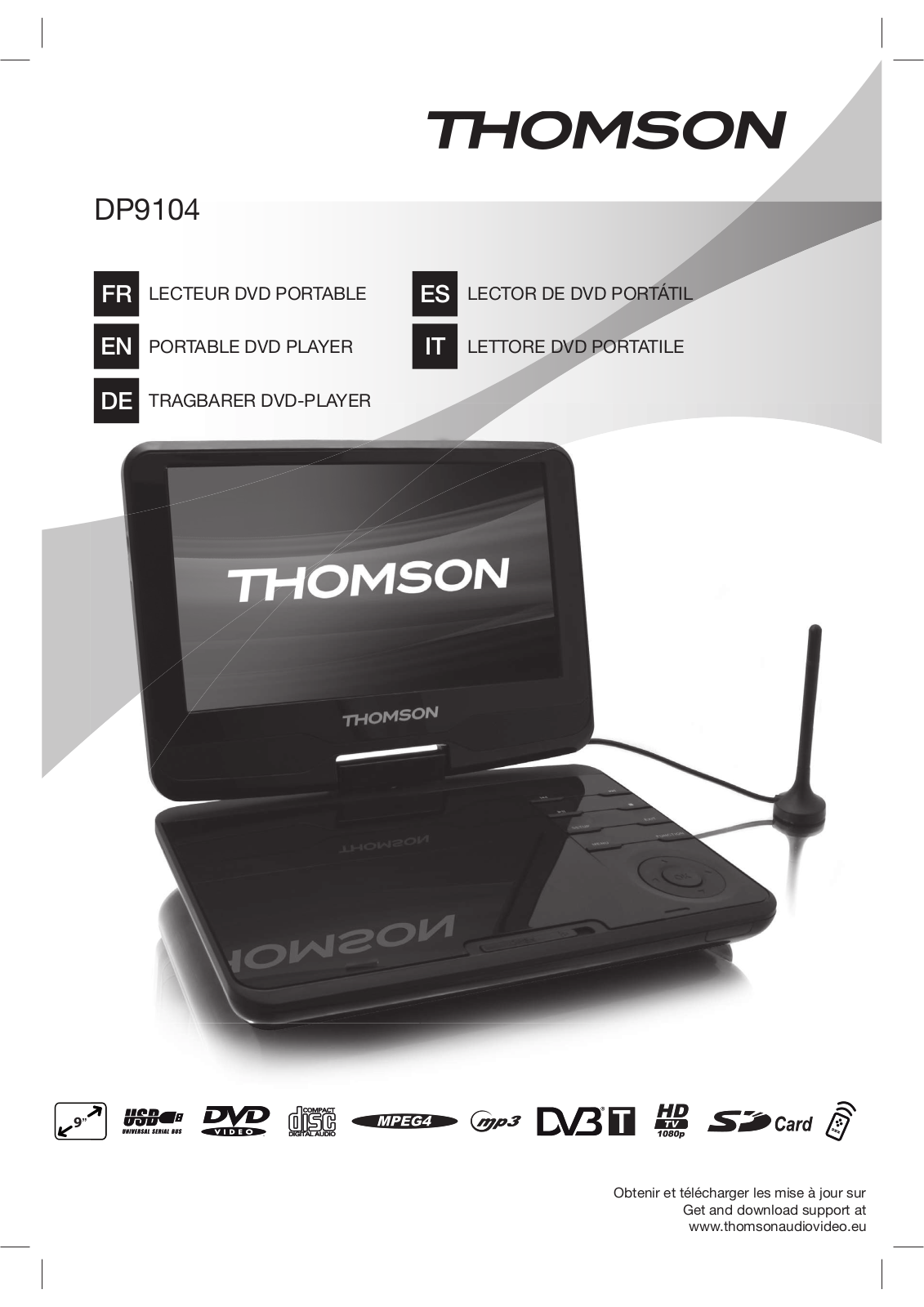 THOMSON DP9104 User Manual