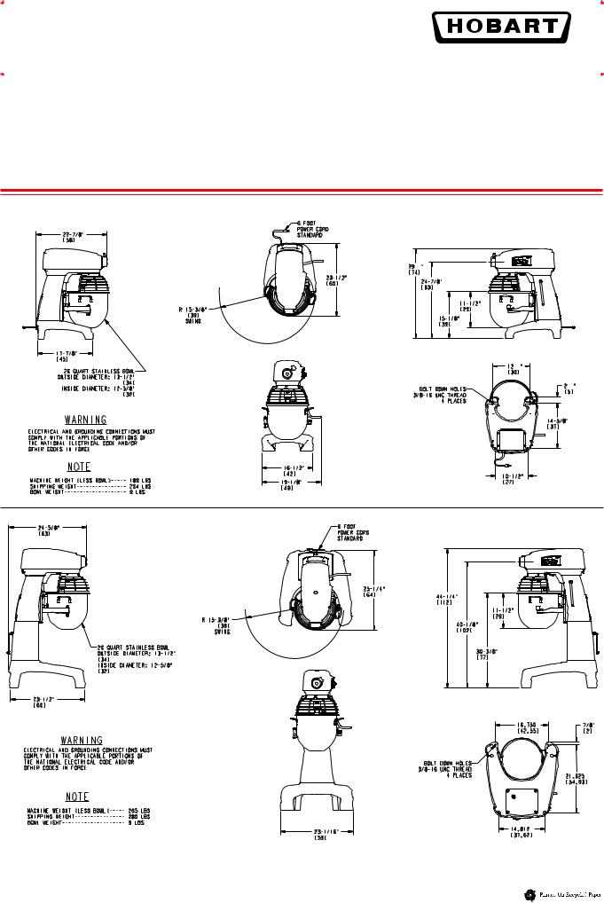 Hobart HL200 User Manual