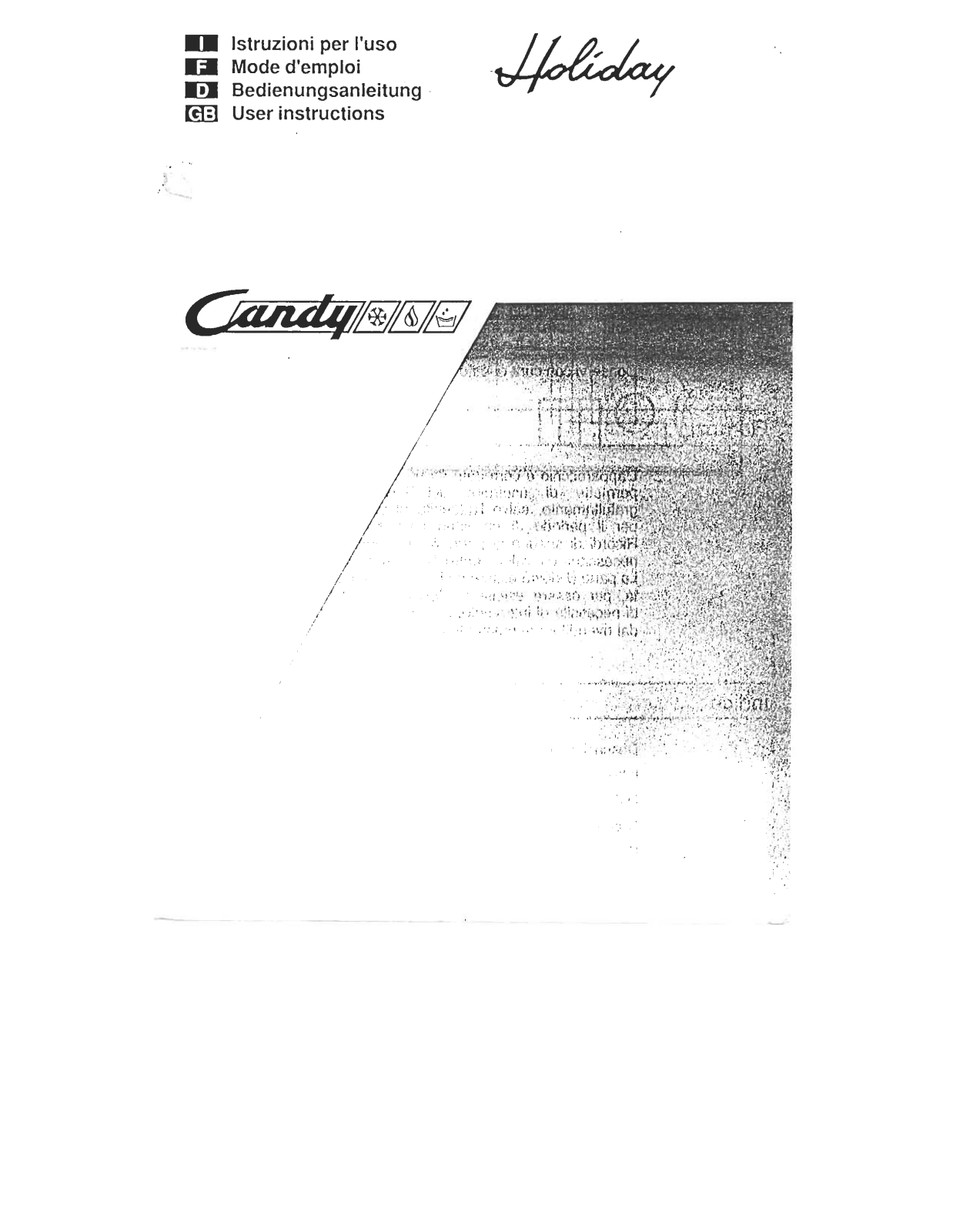 CANDY HOLIDAY User Manual