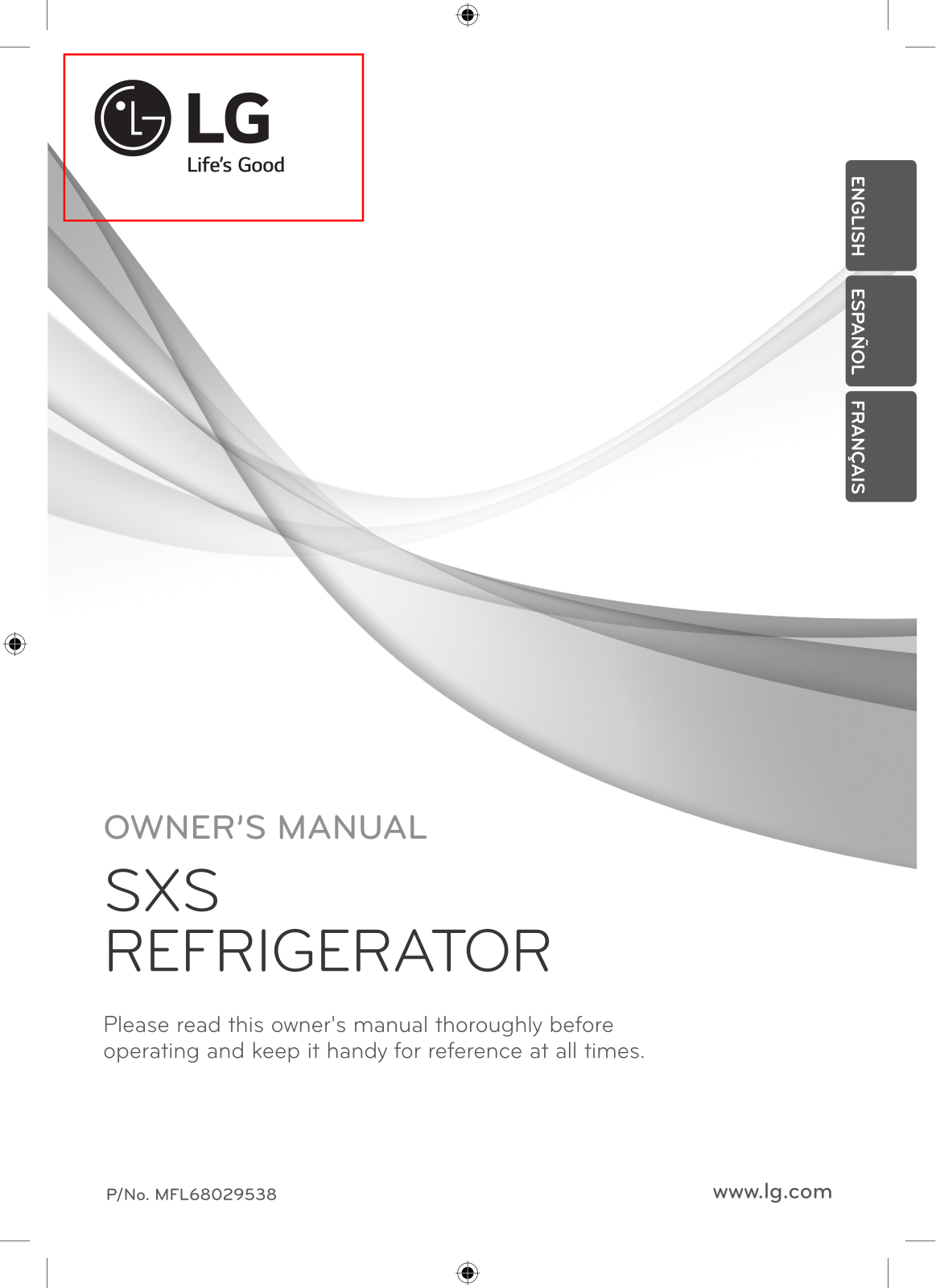 LG GWL3113PS, GWL3112PS User manual