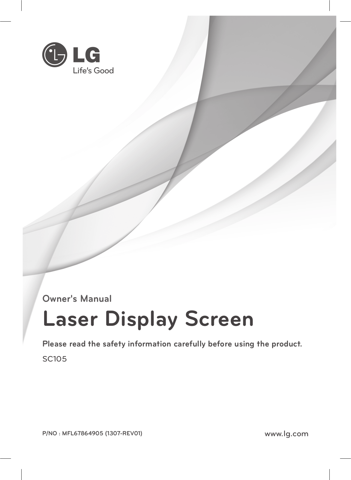 LG SC105 Owner’s Manual