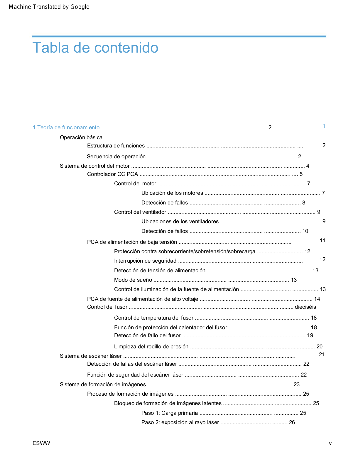 HP HP725 User Manual