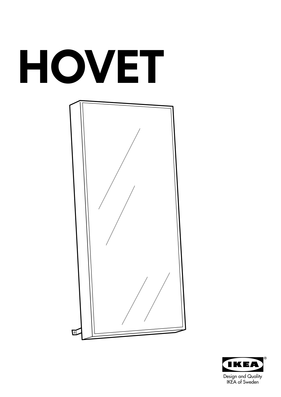 IKEA HOVET User Manual