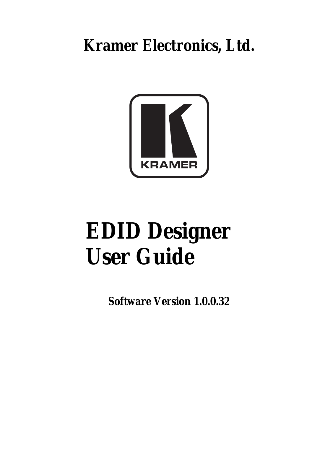 Kramer Electronics VP-81KSi User Manual