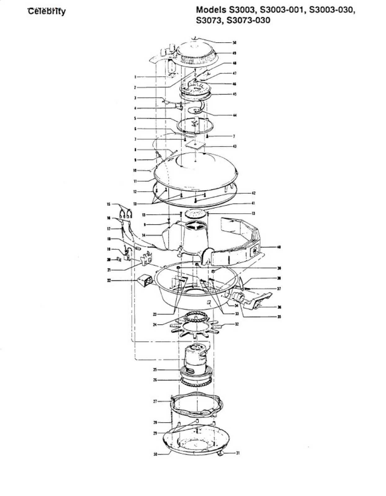 Hoover S3073, S3073-030, S3003-030, S3003-001, S3003 Owner's Manual