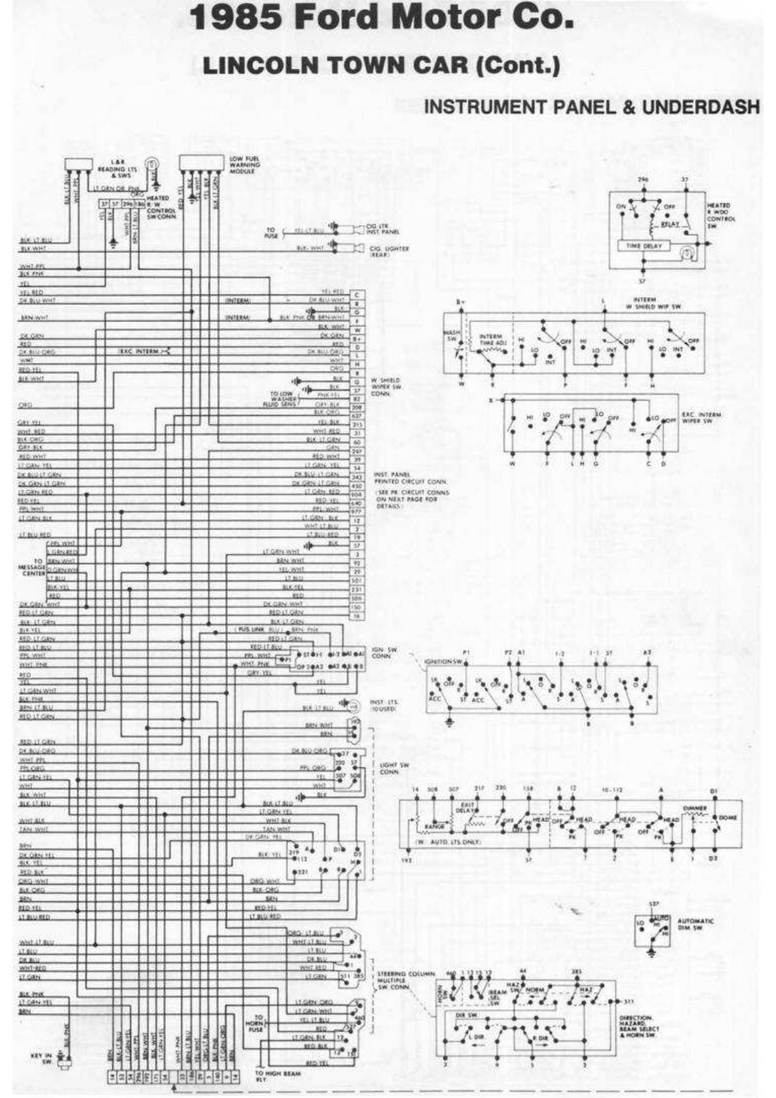 Ford Town Car diag85070 small Diagram