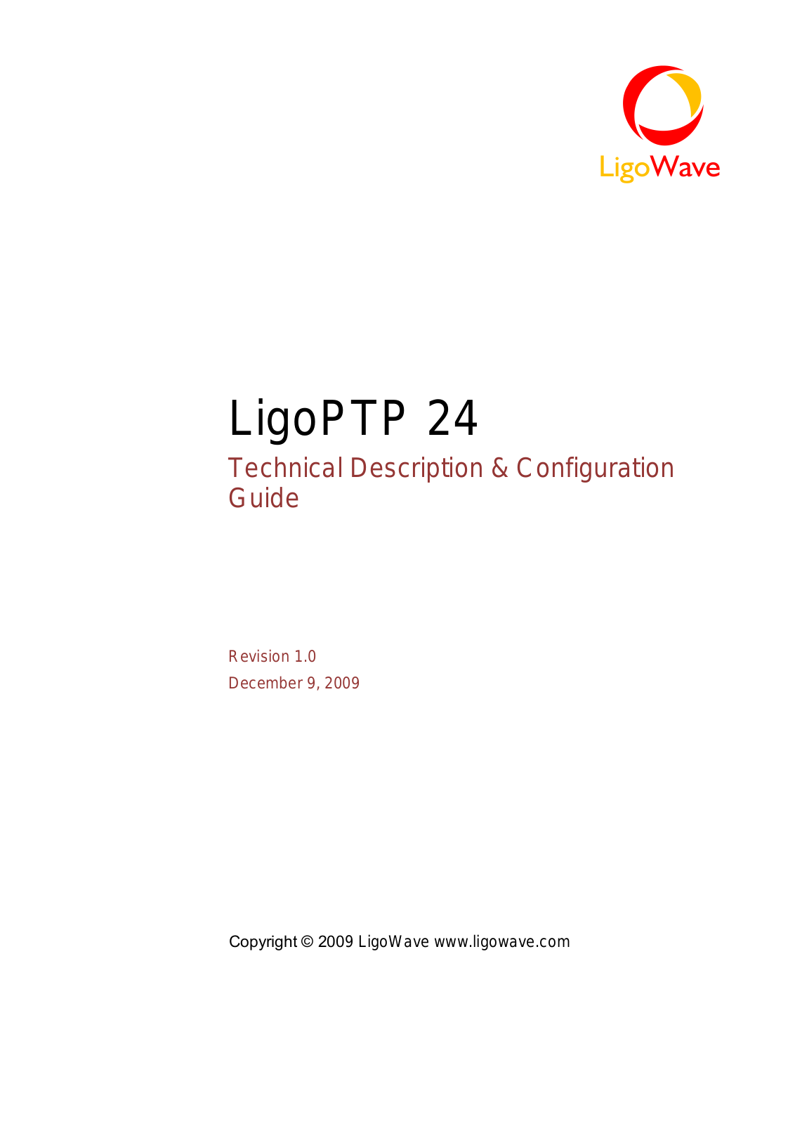 LigoWave PTP24 Users Manual