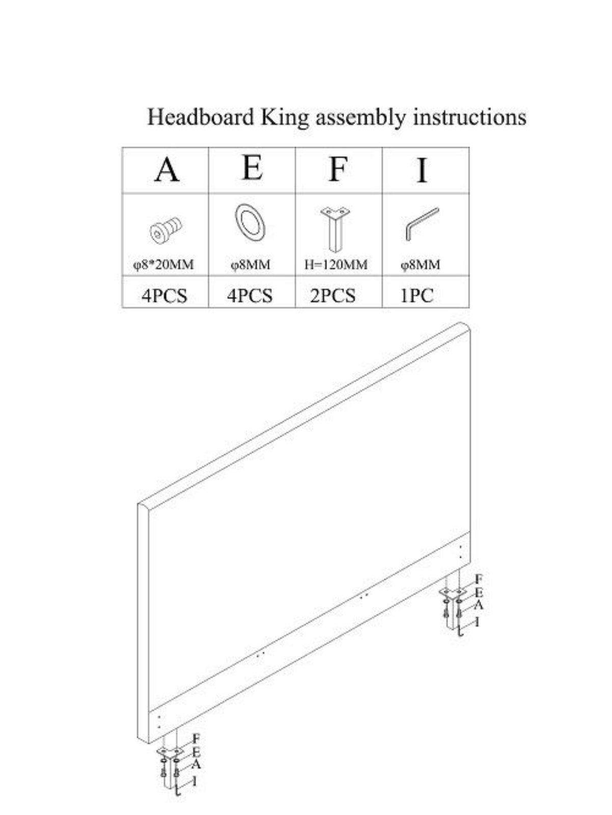 Brayden Studio BSTU1885 Assembly Instructions