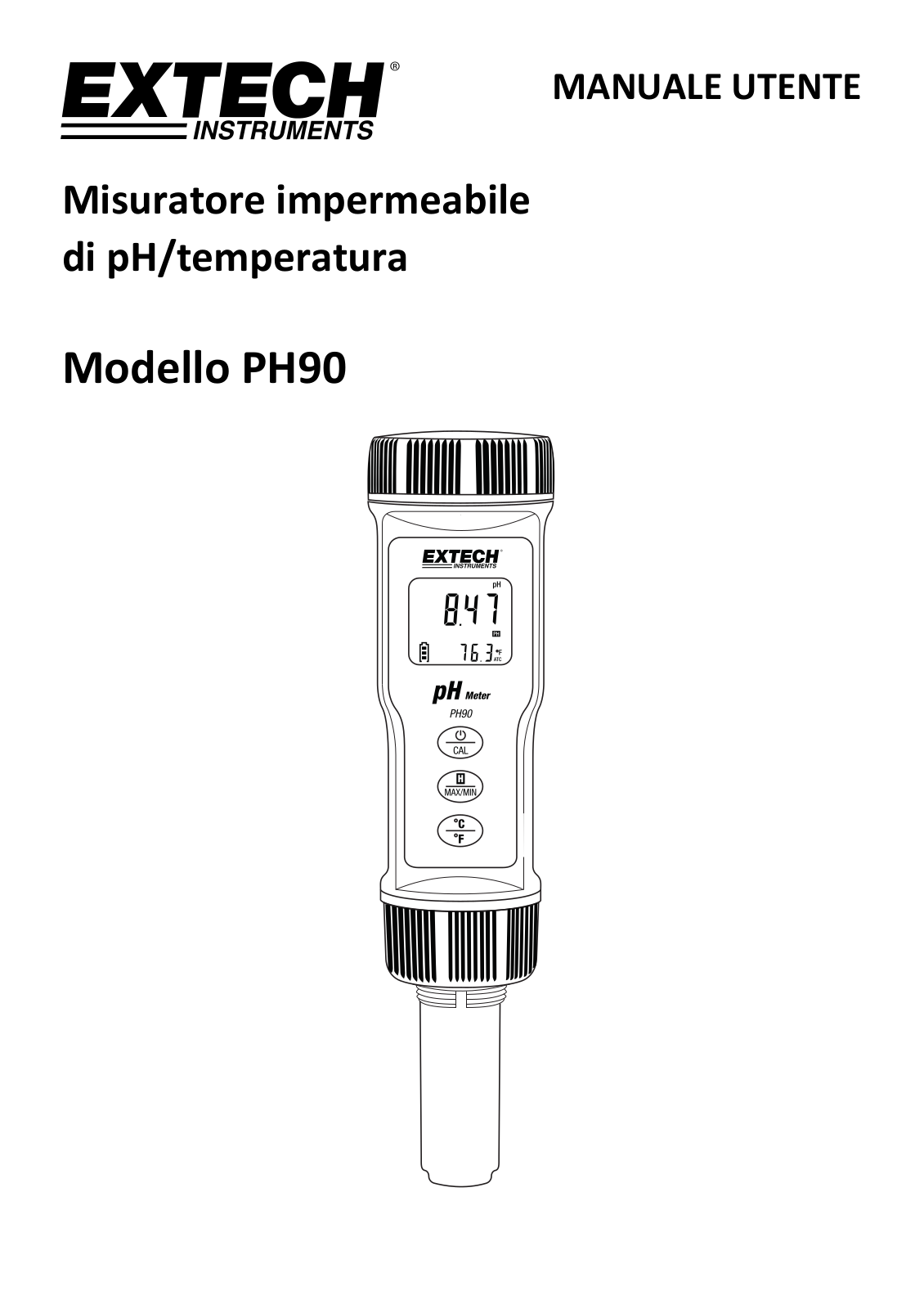 Extech PH90 User guide