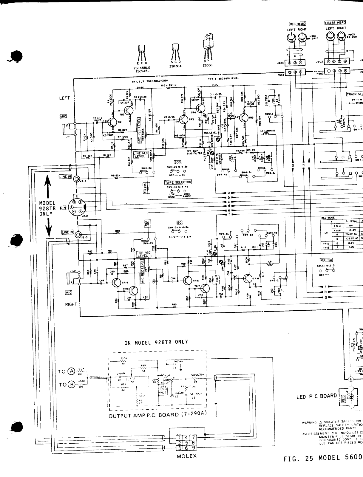 Califone 928TR Schematic - ManualMachine.com