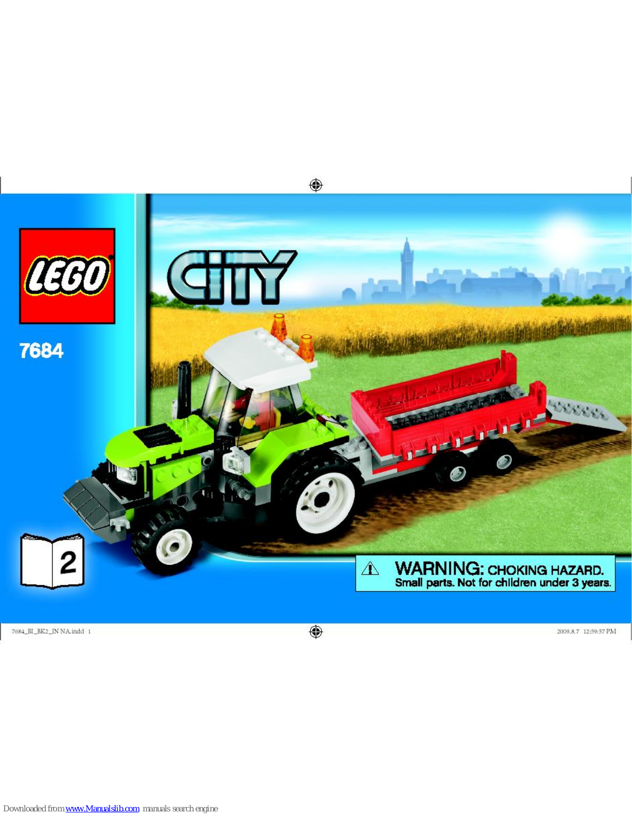 LEGO City 7684 Building Instructions