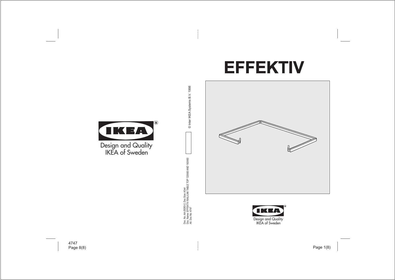 IKEA EFFEKTIV User Manual