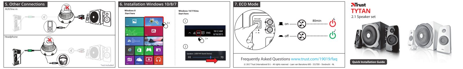 Trust 2.1 Tytan Black User Manual