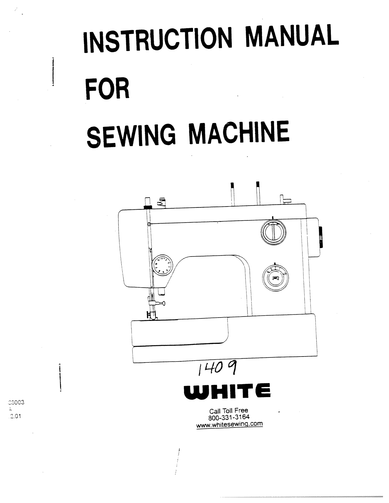 Singer 1409 User Manual - ManualMachine.com